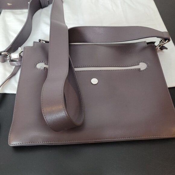 Lodis Downtown Dalia LAcXb CMT Italian Leather RFID Crossbody Bag - Picture 6 of 13